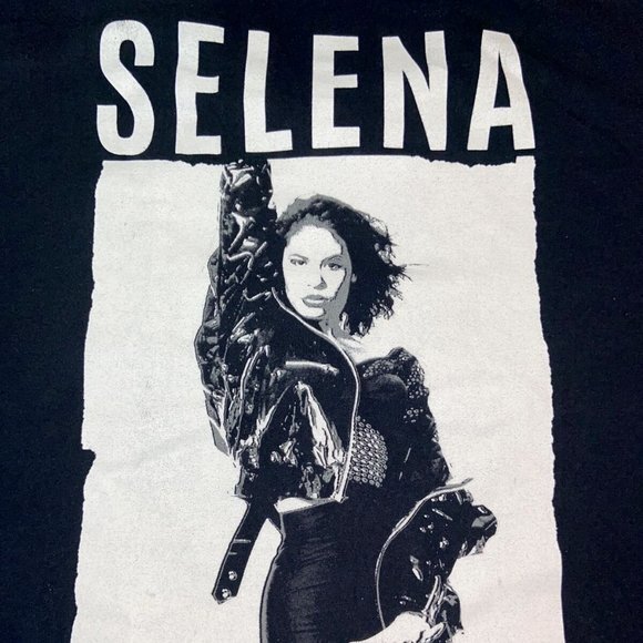 Selena Brand Tops - 2/$30   Selena Shirt by Selena Brand, Adult XL, Short-Sleeve Black‎ Pre-Owned